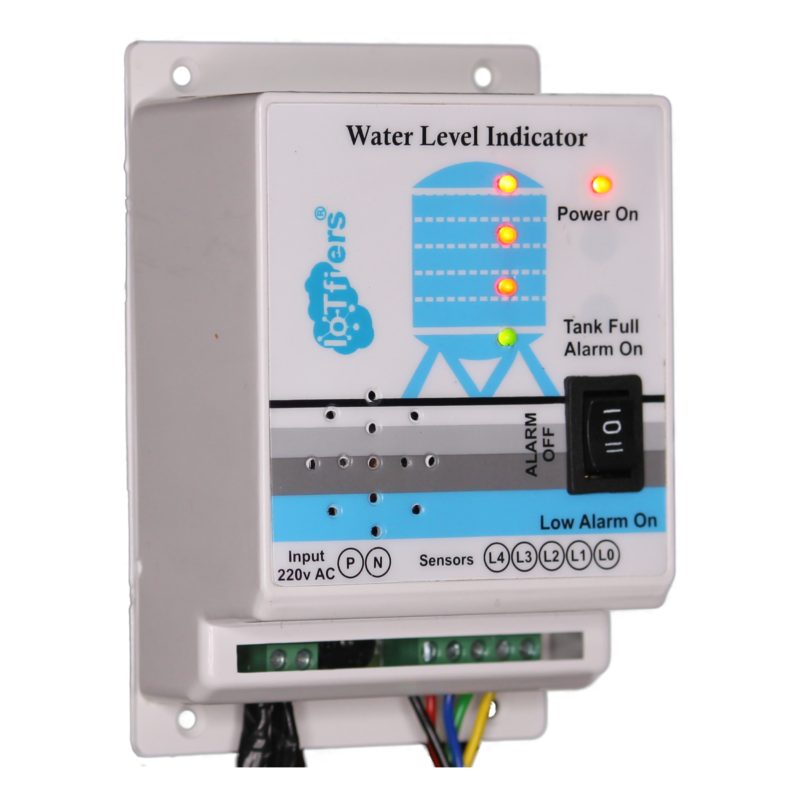Water Level Indicator with Tank Low and Tank full Alarm